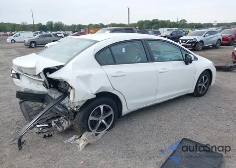 2015 Honda Civic Se z USA, uszkodzony, nr VIN 2HGFB2F78FH548497